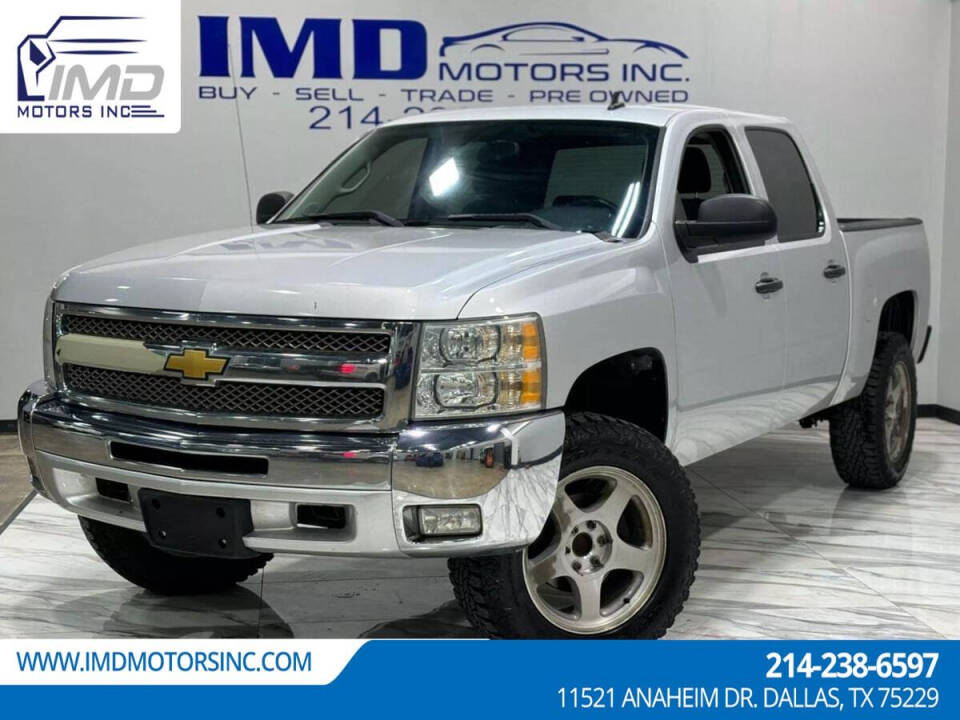 2012 Chevrolet Silverado 1500 for sale at IMD MOTORS, INC in Dallas, TX