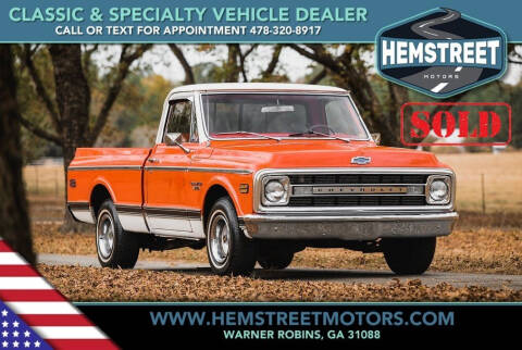 1970 Chevrolet C/K 10 Series for sale at Hemstreet Motors in Warner Robins GA