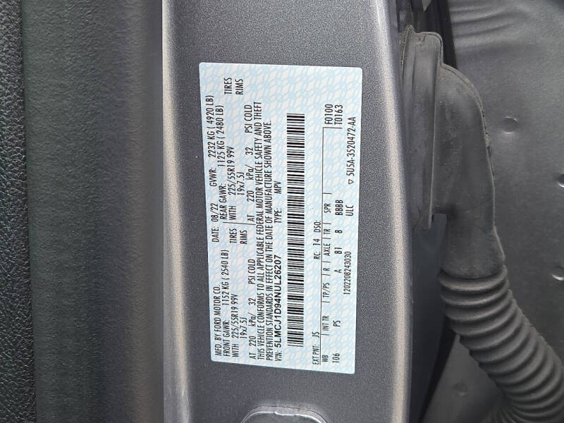 2022 Lincoln Corsair Standard