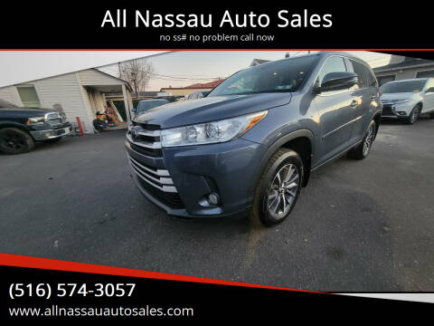 2018 Toyota Highlander for sale at All Nassau Auto Sales in Nassau NY
