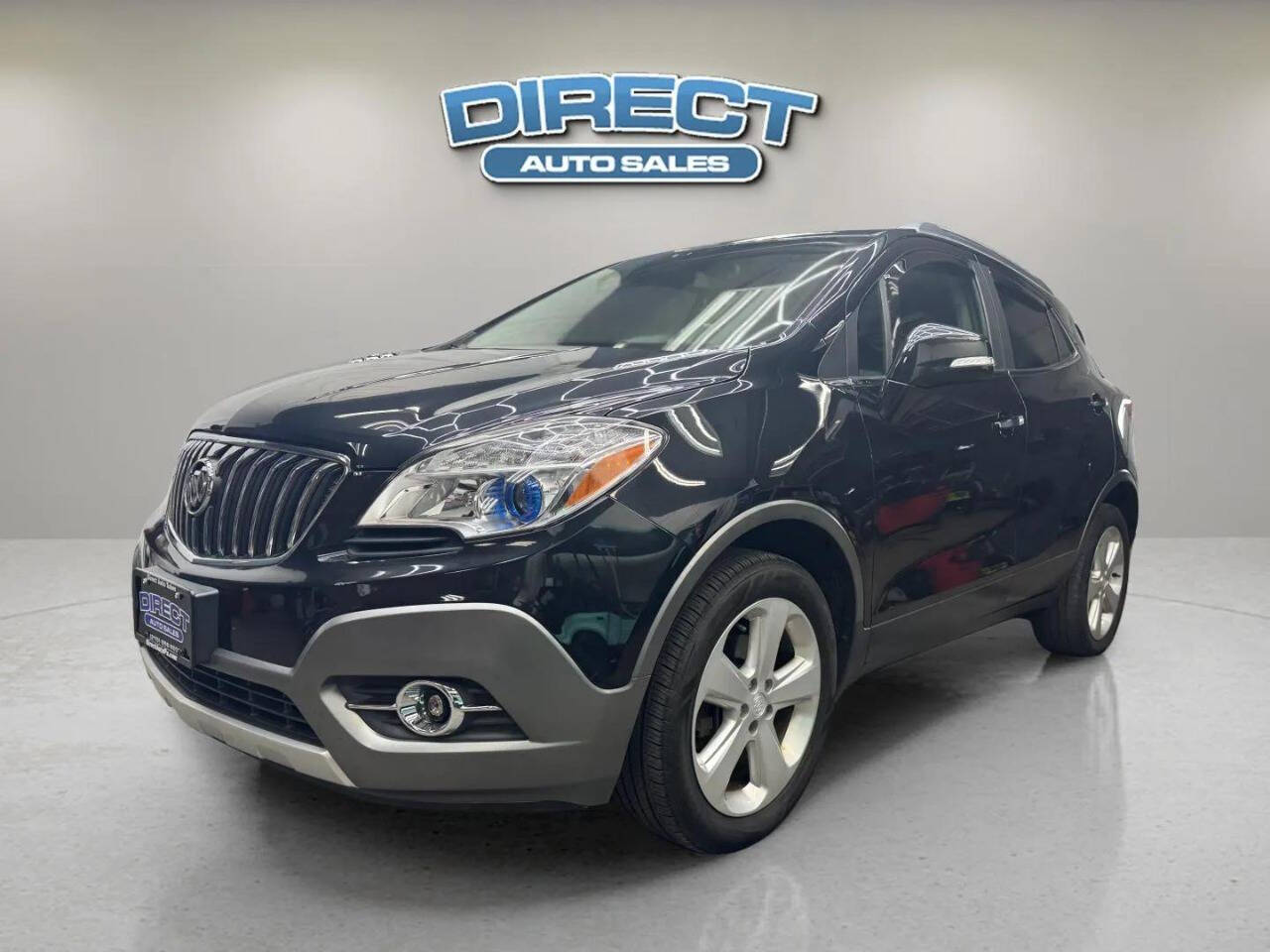 2015 Buick Encore Convenience AWD 4dr Crossover - Black exterior view 3