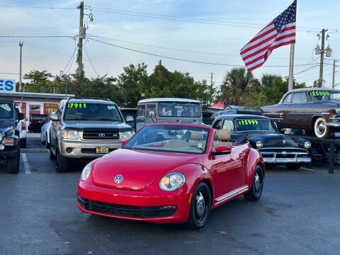 2014 Volkswagen Beetle Convertible for sale at KD's Auto Sales in Pompano Beach FL