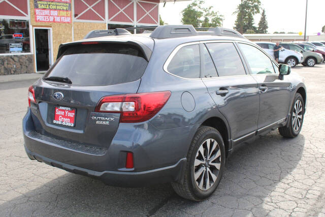 2016 Subaru Outback for sale at Jennifer's Auto Sales & Service in Spokane Valley, WA