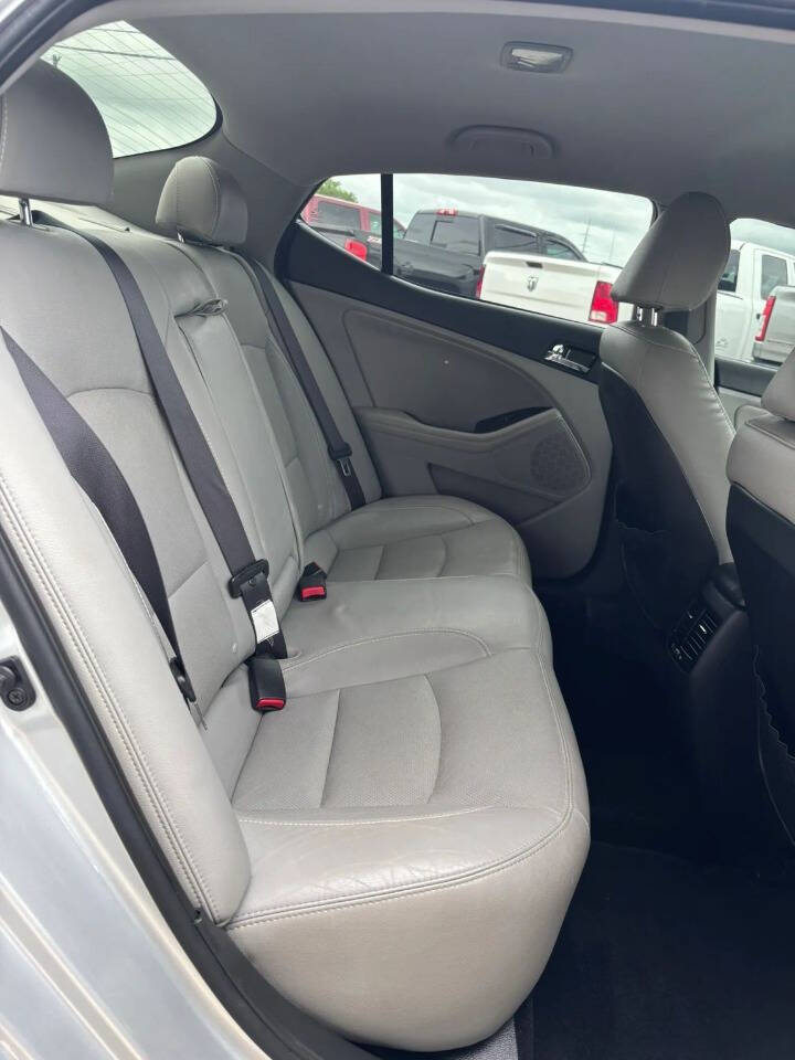 Silver 2012 Kia Optima EX EX 4dr Sedan 6A 14