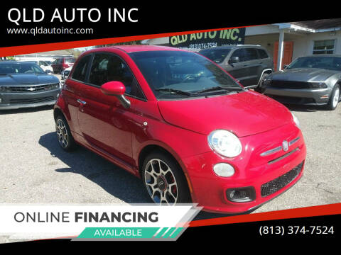 2012 FIAT 500 for sale at QLD AUTO INC in Tampa FL