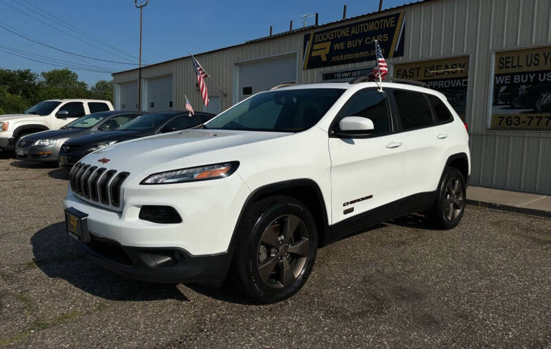 2016 Jeep Cherokee for sale at Rockstone Automotive Inc in Monticello MN