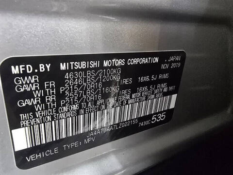 2020 Mitsubishi Eclipse Cross ES