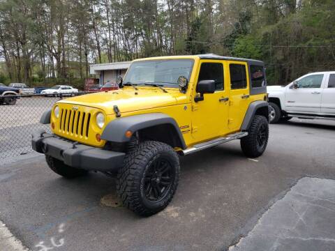 2011 Jeep Wrangler Unlimited for sale at Curtis Lewis Motor Co in Rockmart GA