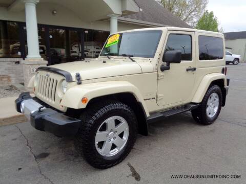 2011 Jeep Wrangler for sale at DEALS UNLIMITED INC in Portage MI