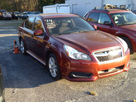2014 Subaru Legacy for sale at SOUTH VALLEY AUTO in Torrington CT