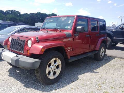2012 Jeep Wrangler Unlimited for sale at Mike Jaggard's Delaware Motor Pool in Newark DE