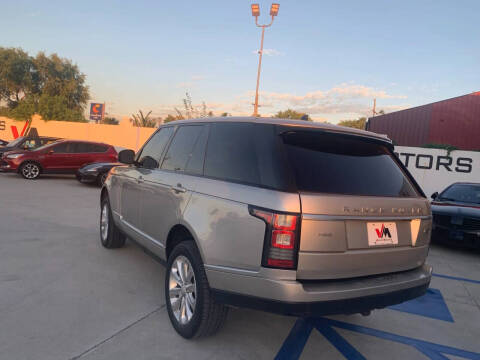 2016 Land Rover Range Rover HSE