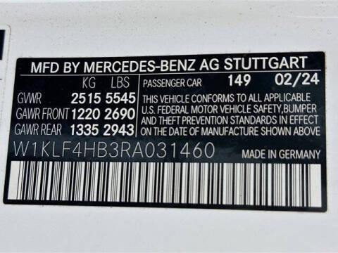 2024 Mercedes-Benz E-Class E 350 4MATIC