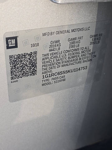 2019 Chevrolet Volt LT