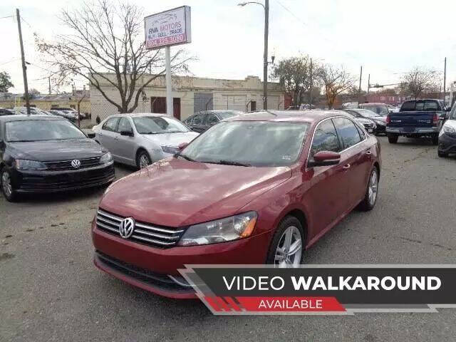 2015 Volkswagen Passat for sale at RVA MOTORS in Richmond VA