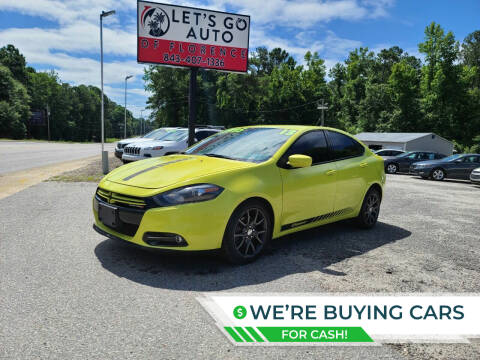 2013 Dodge Dart for sale at Let's Go Auto in Florence SC