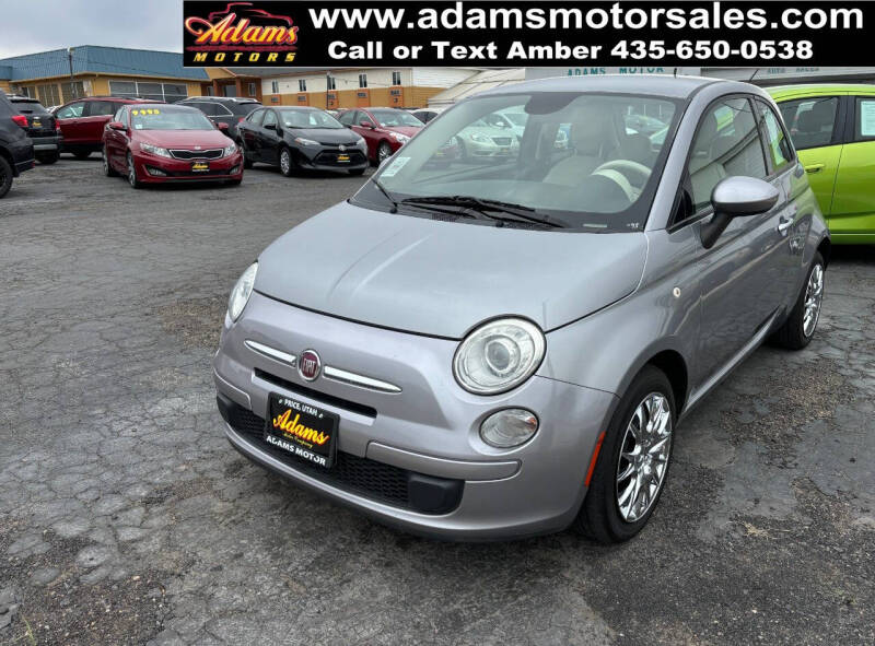 2015 FIAT 500 for sale at Adams Motors Sales in Price UT