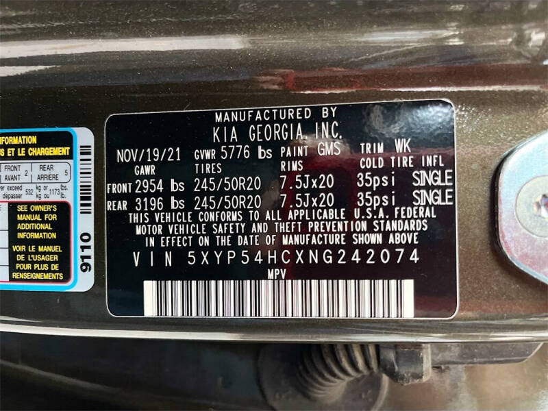 2022 Kia Telluride SX