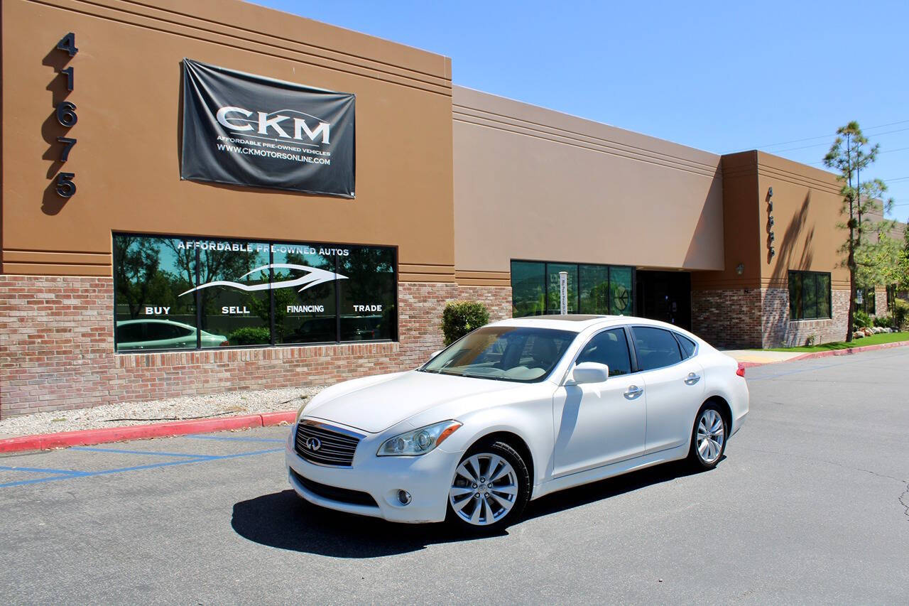 2011 INFINITI M37 for sale at CK Motors in Murrieta, CA