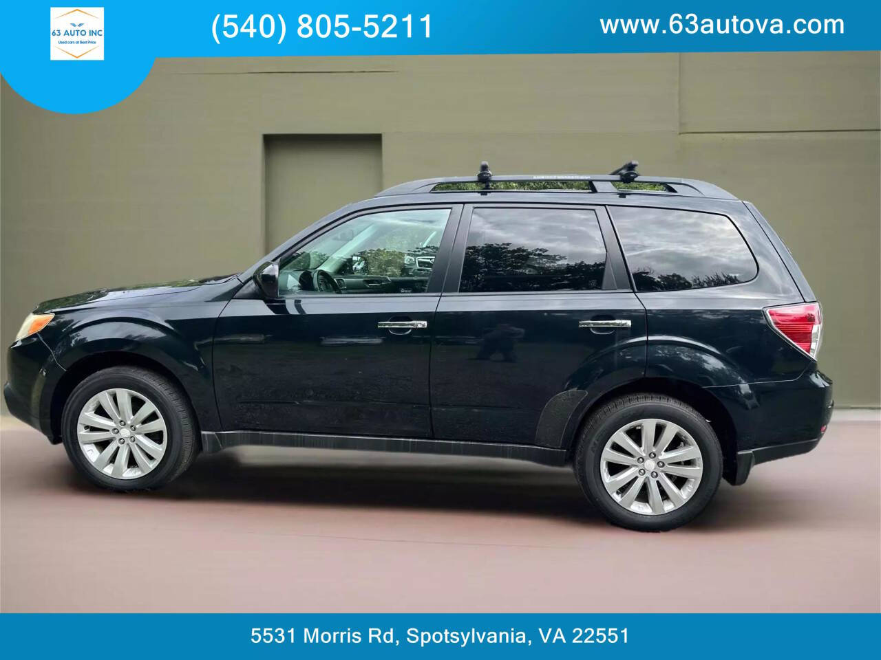 2011 Subaru Forester for sale at 63 Auto Inc in Spotsylvania, VA