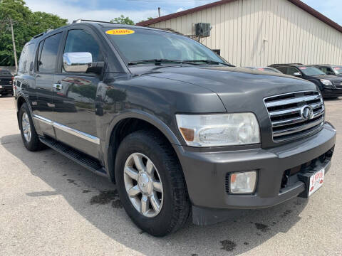 2006 Infiniti QX56 for sale at El Rancho Auto Sales in Des Moines IA