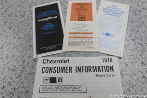 1976 Chevrolet Monte Carlo