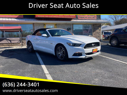 2015 Ford Mustang for sale at Driver Seat Auto Sales in Saint Charles MO