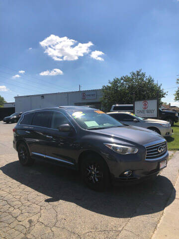 2013 Infiniti JX35 for sale at One Way Auto Exchange in Milwaukee WI