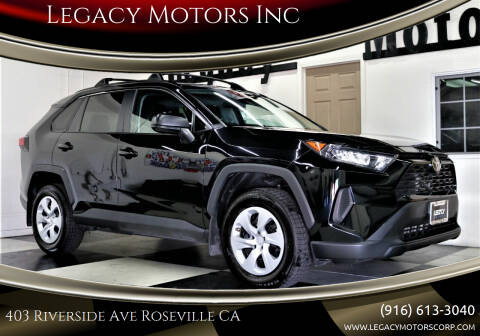 2020 Toyota RAV4 for sale at Legacy Motors Inc in Roseville CA