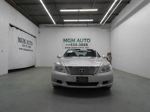 2012 Lexus LS 460 for sale at MGM Auto in San Antonio, TX