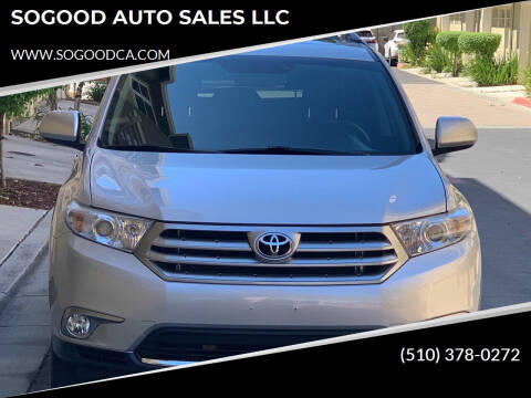 2013 Toyota Highlander for sale at SOGOOD AUTO SALES LLC in Newark CA