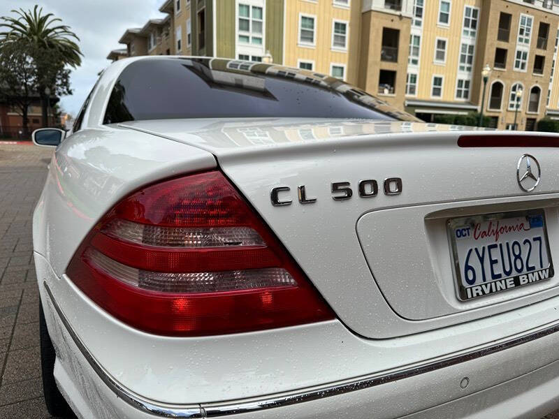 2002 Mercedes-Benz CL-Class CL 500