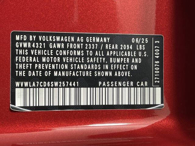 2025 Volkswagen Golf GTI S