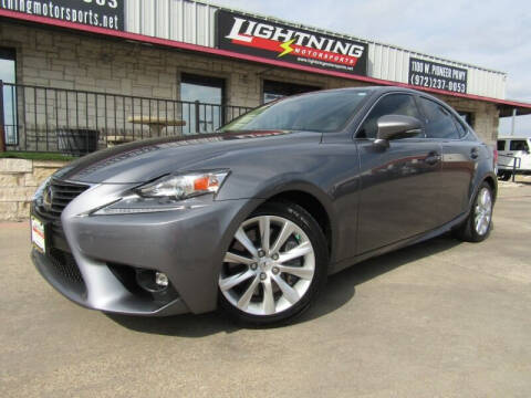 2016 Lexus IS 200t for sale at Lightning Motorsports in Grand Prairie TX