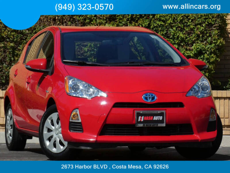 2014 Toyota Prius c