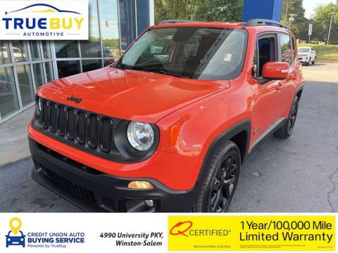 2017 Jeep Renegade for sale at Eastman Credit Union Car Finder in Winston Salem NC