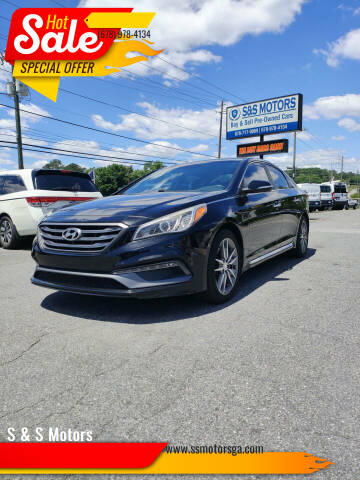 2015 Hyundai Sonata for sale at S & S Motors in Marietta GA