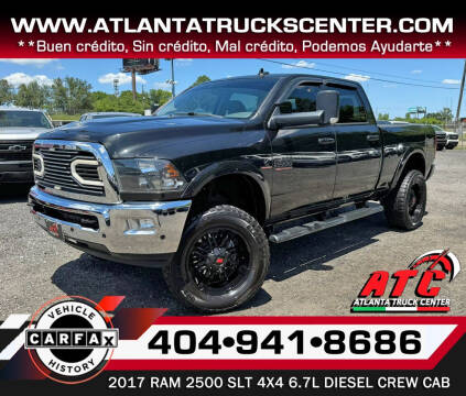 2017 RAM 2500 for sale at ATLANTA TRUCK CENTER LLC in Doraville GA