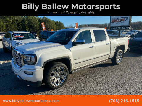 2018 GMC Sierra 1500 for sale at Billy Ballew Motorsports in Dawsonville GA