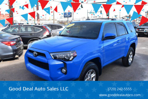 2019 Toyota 4Runner for sale at Good Deal Auto Sales LLC in Aurora CO