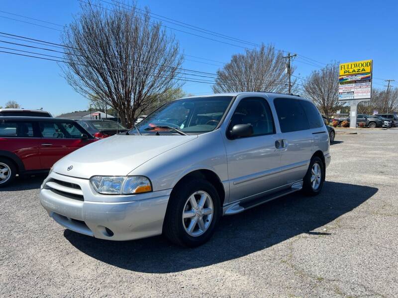 2002 Nissan Quest for sale at 5 Star Auto in Matthews NC