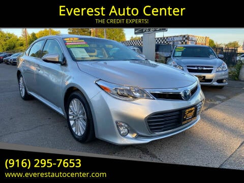 2013 Toyota Avalon Hybrid for sale at Everest Auto Center in Sacramento CA