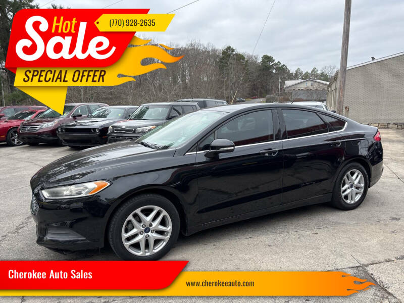 2014 Ford Fusion for sale at Cherokee Auto Sales in Acworth GA