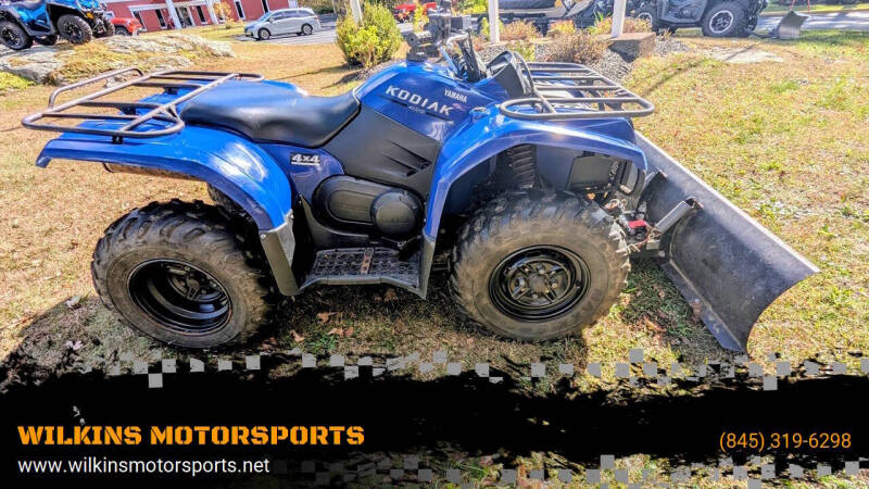 2004 Yamaha Kodiak 400 4X4 Plow