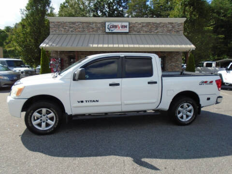 2012 Nissan Titan for sale at Driven Pre-Owned in Lenoir NC