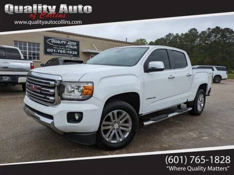 2016 GMC Canyon for sale at Quality Auto of Collins in Collins MS