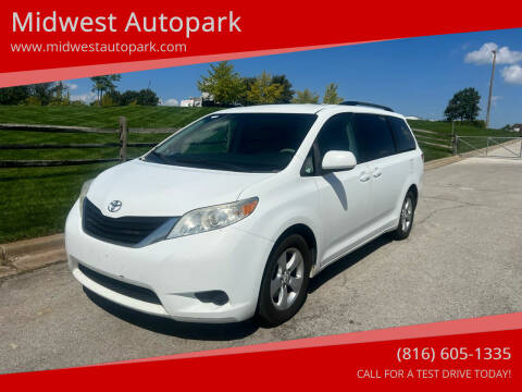 2011 Toyota Sienna for sale at Midwest Autopark in Kansas City MO