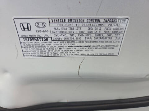 2016 Honda Odyssey EX-L