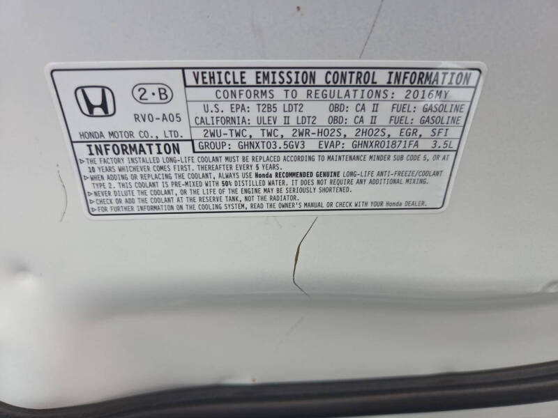 2016 Honda Odyssey EX-L