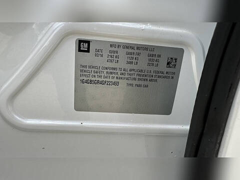 2016 Buick LaCrosse Leather